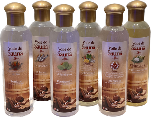 Luxe Sauna Geurset - 6 stuks Camylle saunageuren