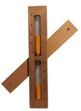 Zandloper Red Ceder 15min - oranje zand