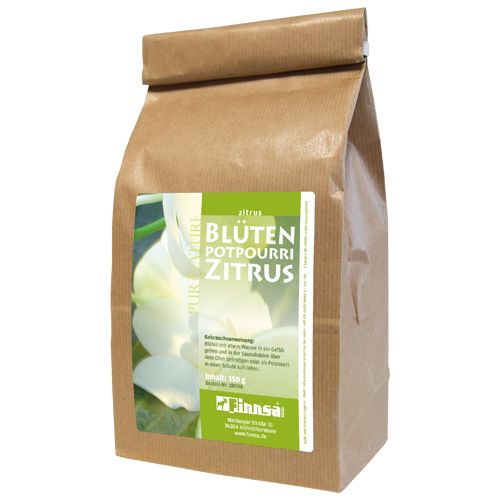 Saunakruiden, Vruchten & Potpourri - Citrus bloesem 350 gram