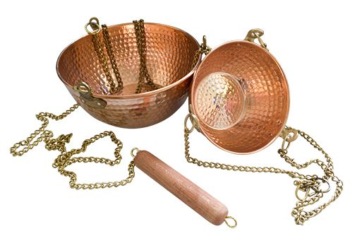 Koperen Sauna Kruidenschaal 2L