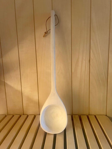 Sauna lepel Poplarwood 50 cm met ophangriem