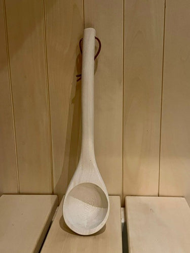 Premium Sauna lepel Aspen 40 cm met ophangriem