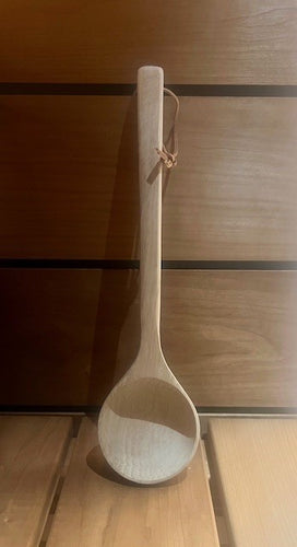 Sauna lepel Komu Wood Natur 40 cm met ophangriem