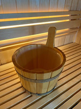 Sauna emmer Pine Gecoat met metalen band 5L