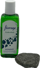 Cedernholz (cederhout) sauna opgiet Florage