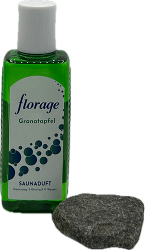 Granatapfel sauna opgiet Florage