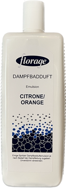 Citrone/orange (citroen-sinaasappel) stoomgeur Florage
