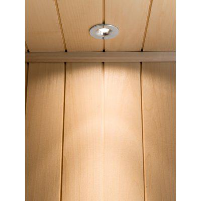 TYLÖ LED Sauna inbouw Spotverlichting - Alu/Black/White